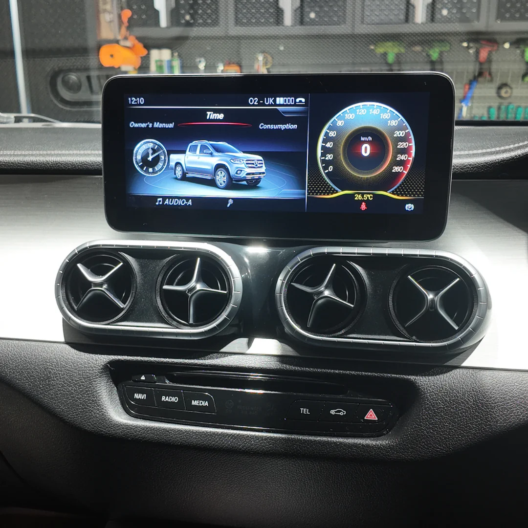 Mercedes-Benz X Class W470 (2015-2021) Apple CarPlay Android Auto 10.25" Touch Screen - Image 5