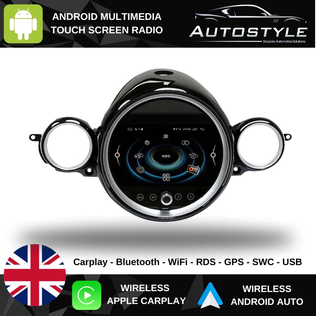 Mini Countryman R60 Apple Carplay / Android Auto 9" Stereo Upgrade (2011-2016) - Image 2