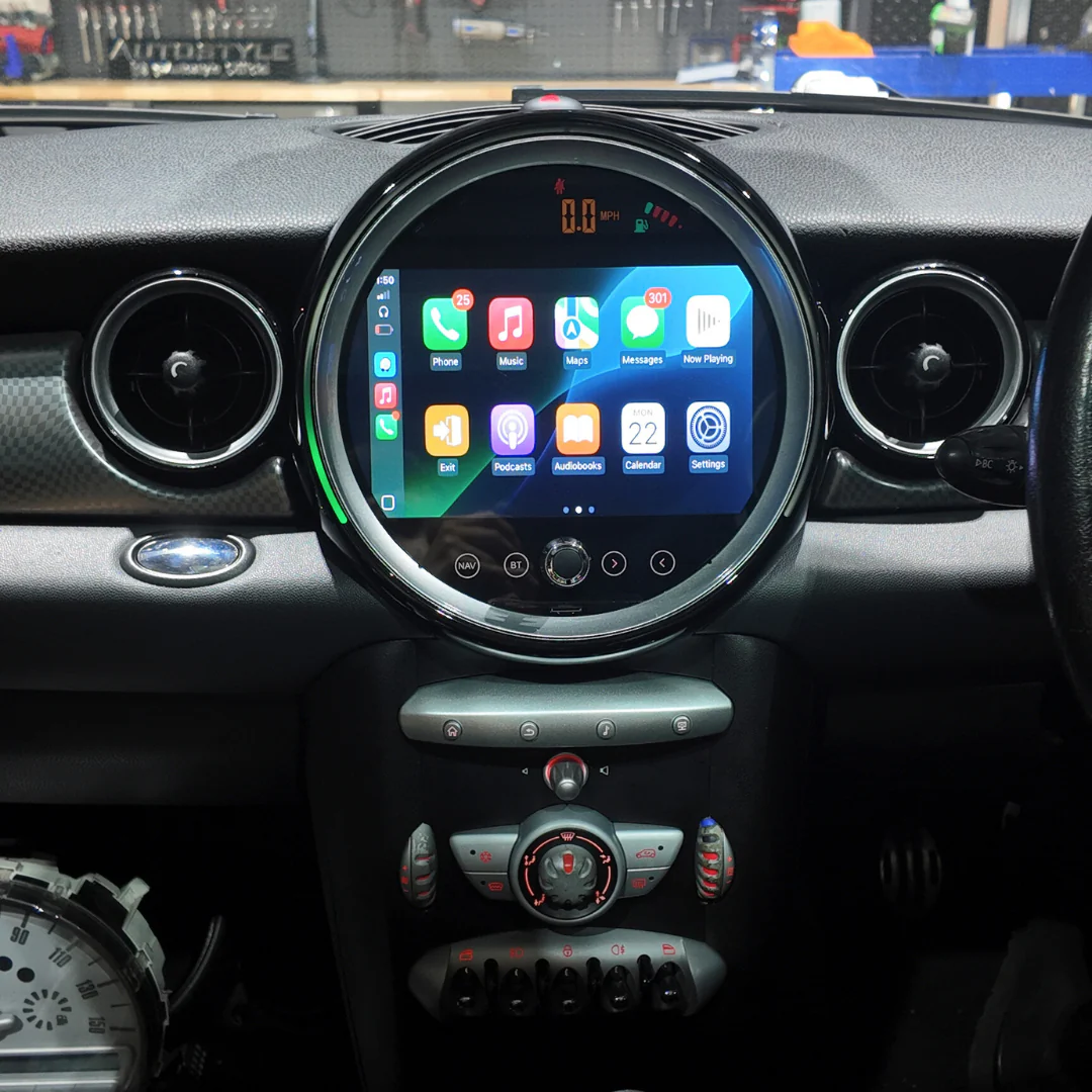 Mini Countryman R60 Apple Carplay / Android Auto 9" Stereo Upgrade (2011-2016) - Image 3