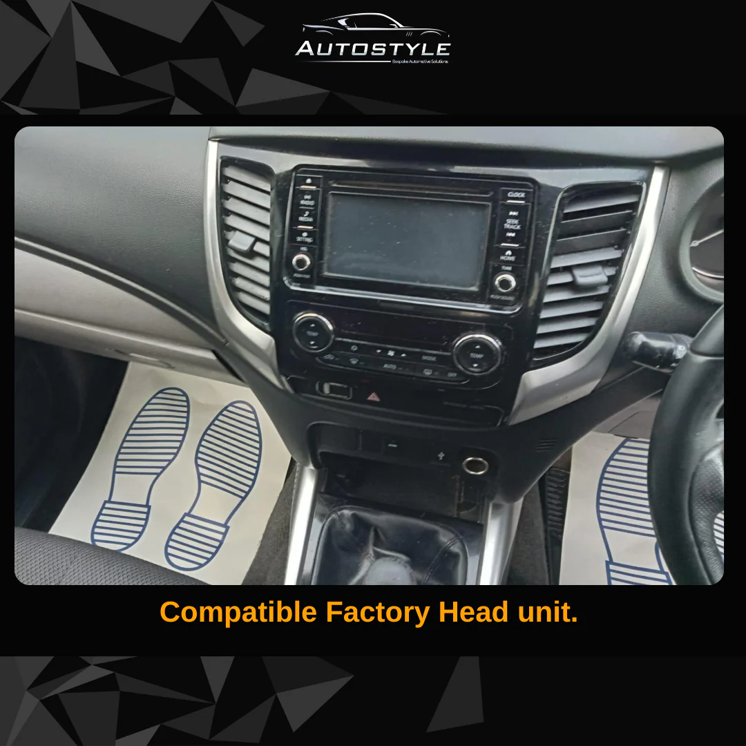 Mitsubishi L200 Triton Apple Carplay / Android Auto 9" Stereo Upgrade 2019-2021 - Image 4