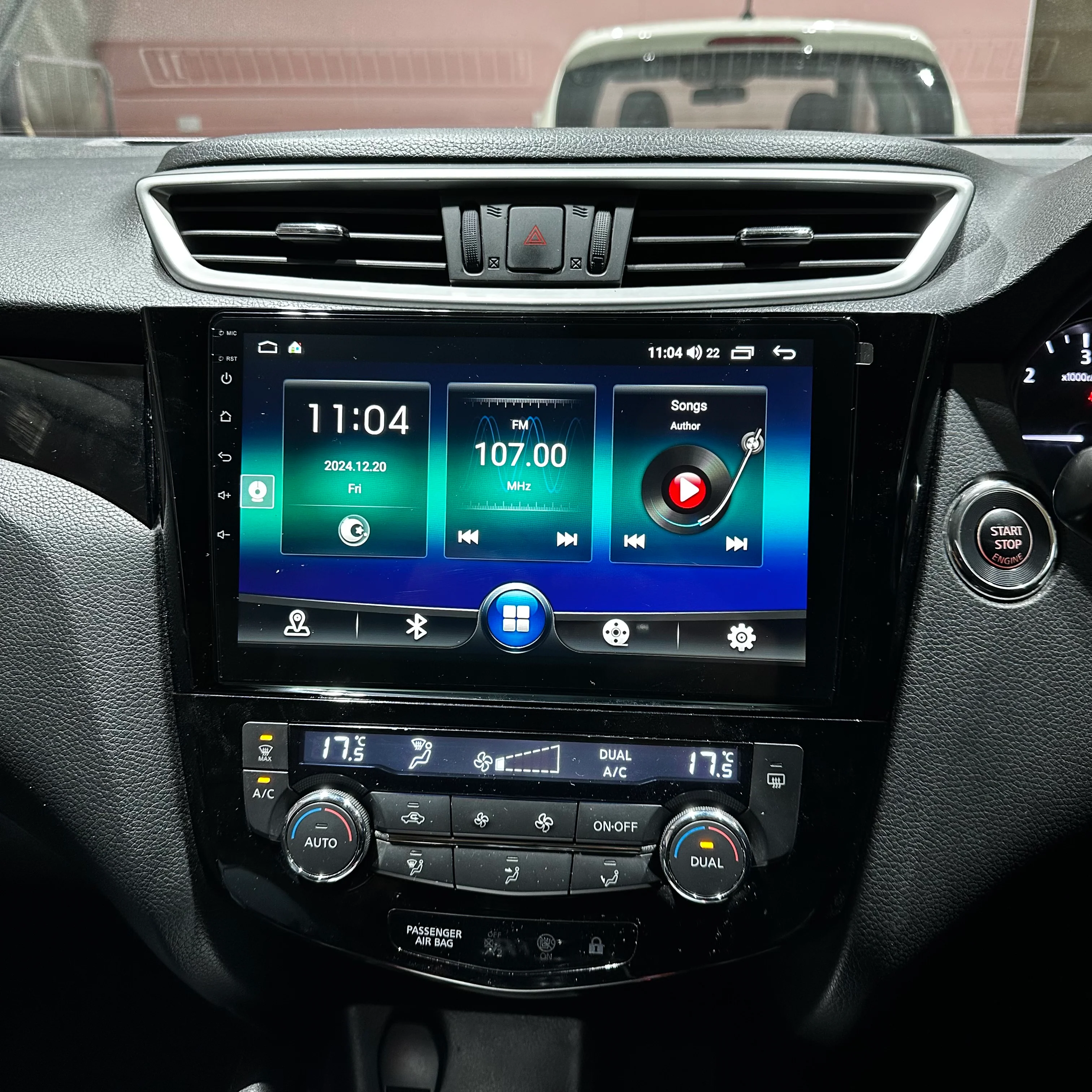 Nissan Qashqai / X-Trail Rogue T32 Apple Carplay / Android Auto 10" Stereo Upgrade (2013-20) - Image 5