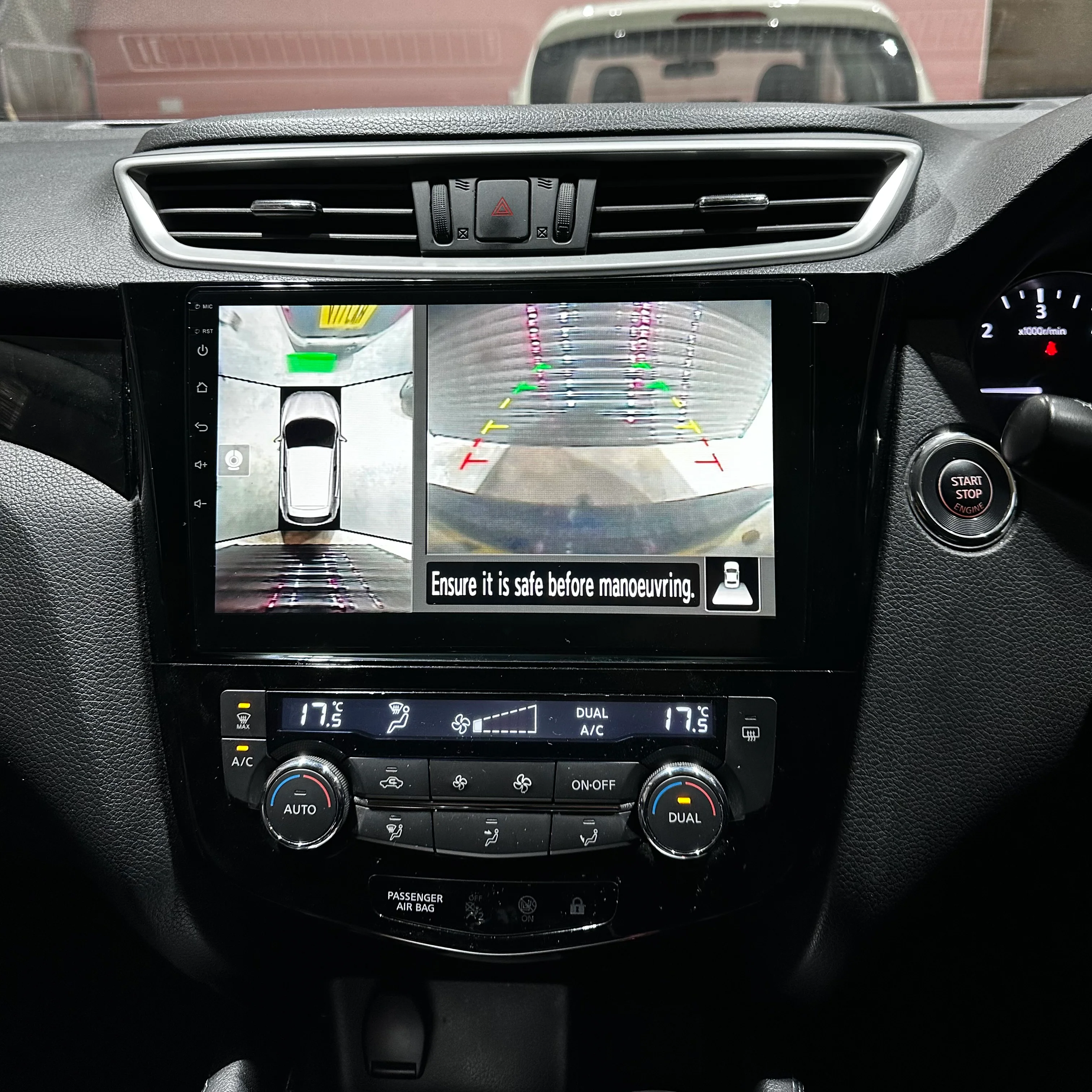Nissan Qashqai / X-Trail Rogue T32 Apple Carplay / Android Auto 10" Stereo Upgrade (2013-20) - Image 6