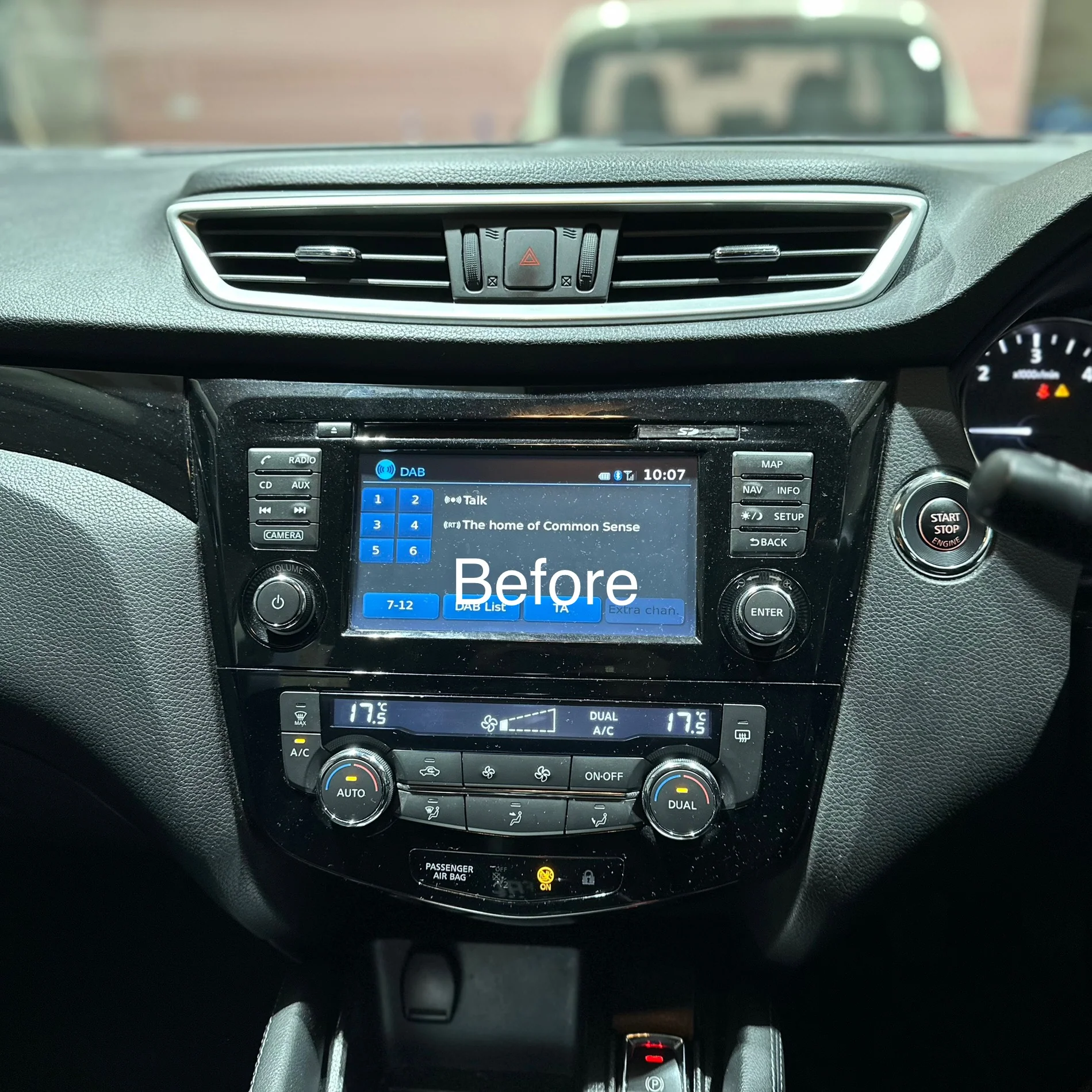 Nissan Qashqai / X-Trail Rogue T32 Apple Carplay / Android Auto 10" Stereo Upgrade (2013-20) - Image 9