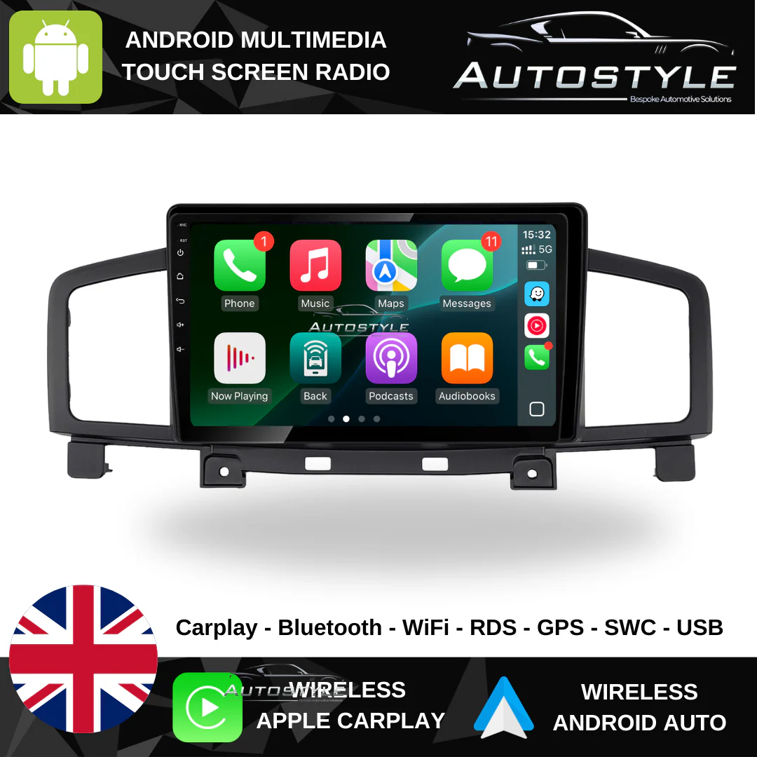 Nissan Quest Elgrand Apple Carplay / Android Auto 10.1" Stereo Upgrade (2012-15) - Image 2
