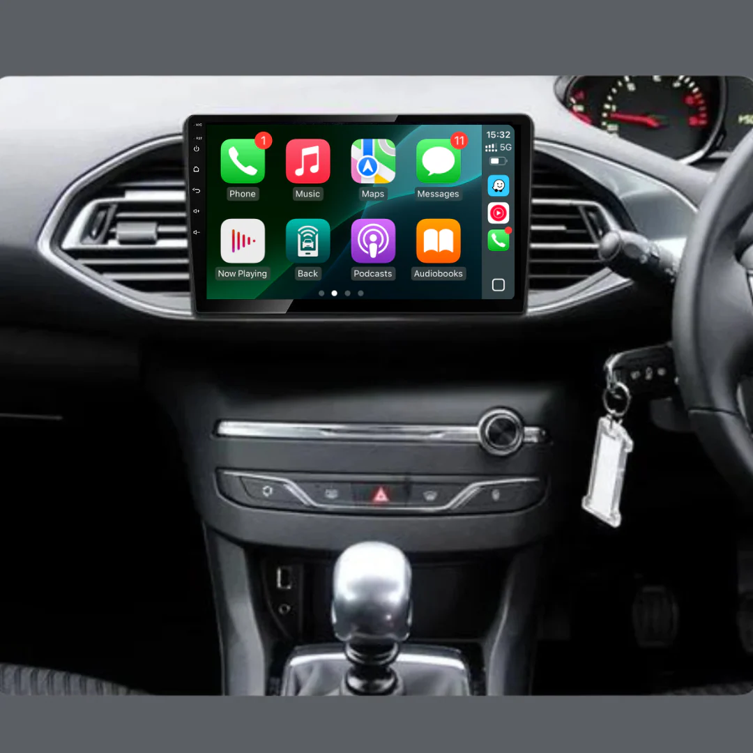 Peugeot 308S /308 / T9 Apple Carplay / Android Auto 9" Stereo Upgrade 2013-2021 - Image 3
