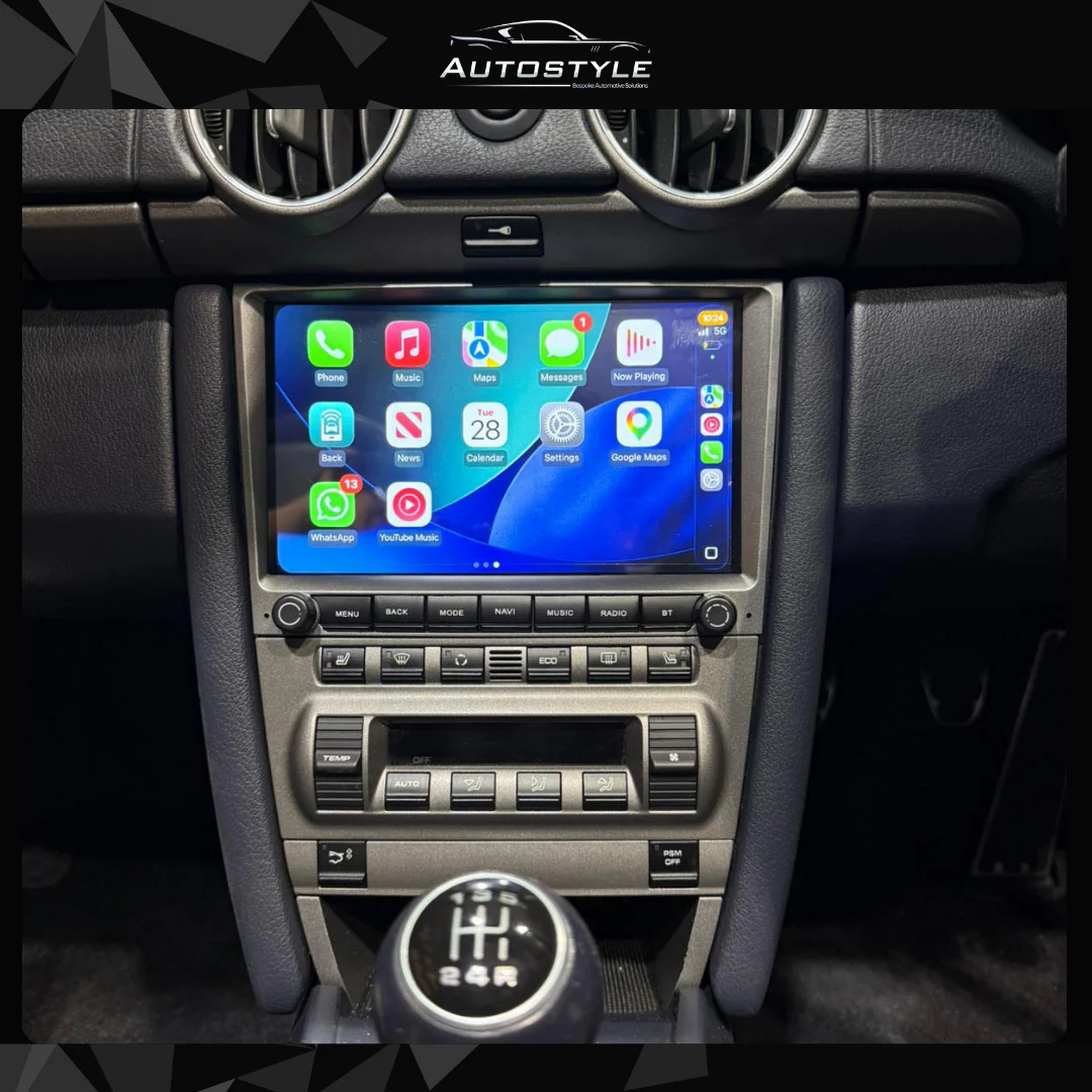 Porsche BOXSTER Apple Carplay / Android Auto 9" Stereo Upgrade - Image 3