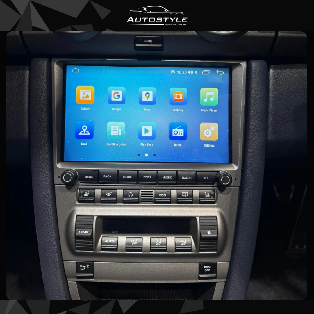 Porsche BOXSTER Apple Carplay / Android Auto 9" Stereo Upgrade - Image 6