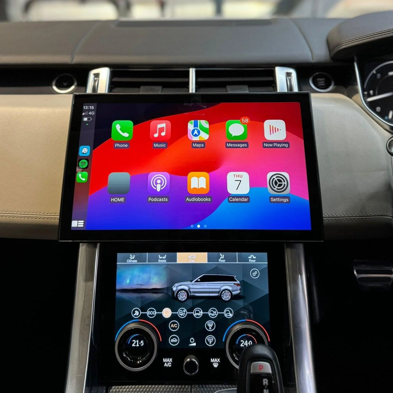Range Rover Sport L494 13.3" (2013-2017) Android Screen Upgrade and Wireless Apple CarPlay - Image 3