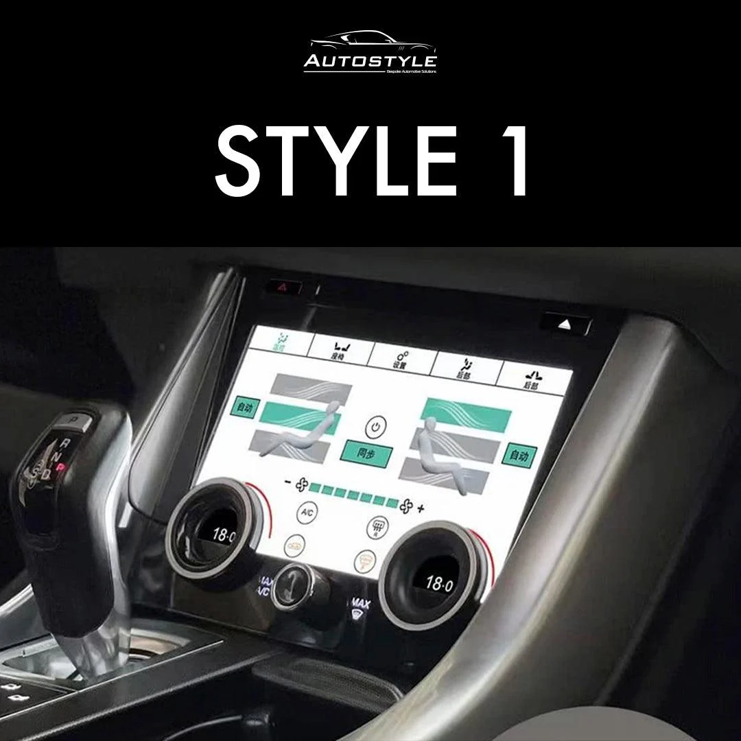 Range Rover Sport L494 (2014-2017) Climate Control Touch LCD Screen Upgrade (2 Styles) - Image 3