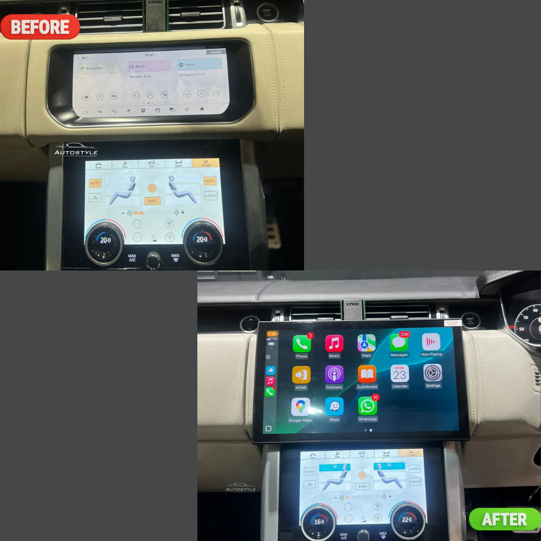 Range Rover Vogue L405 13.3" (2013-ON) Android Screen Upgrade and Wireless Apple CarPlay - Image 10