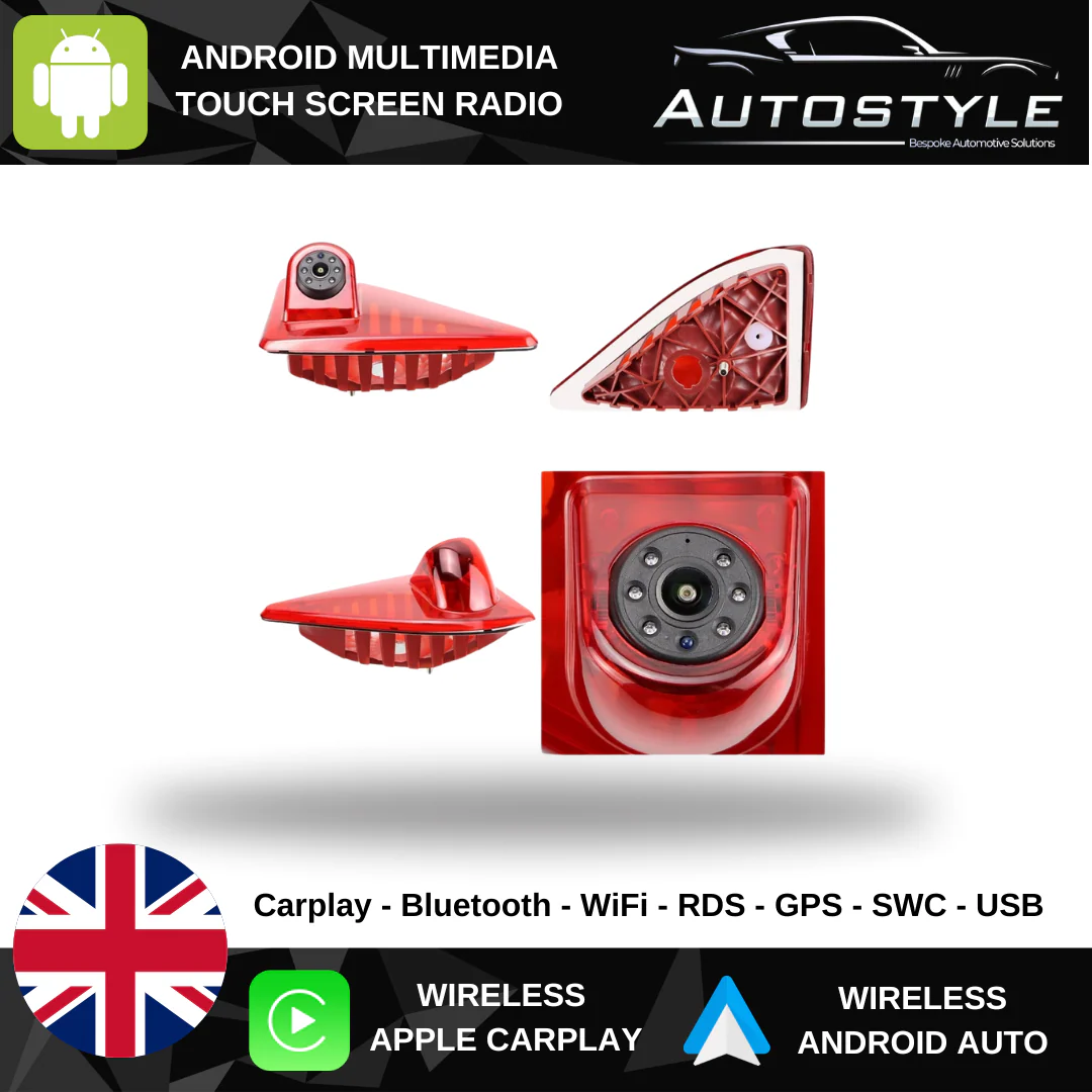 Renault Master Nissan NV400 Opel Vauxhall Movano Van 1080P Brake Light Reverse Camera For 2010-2016 - Image 3