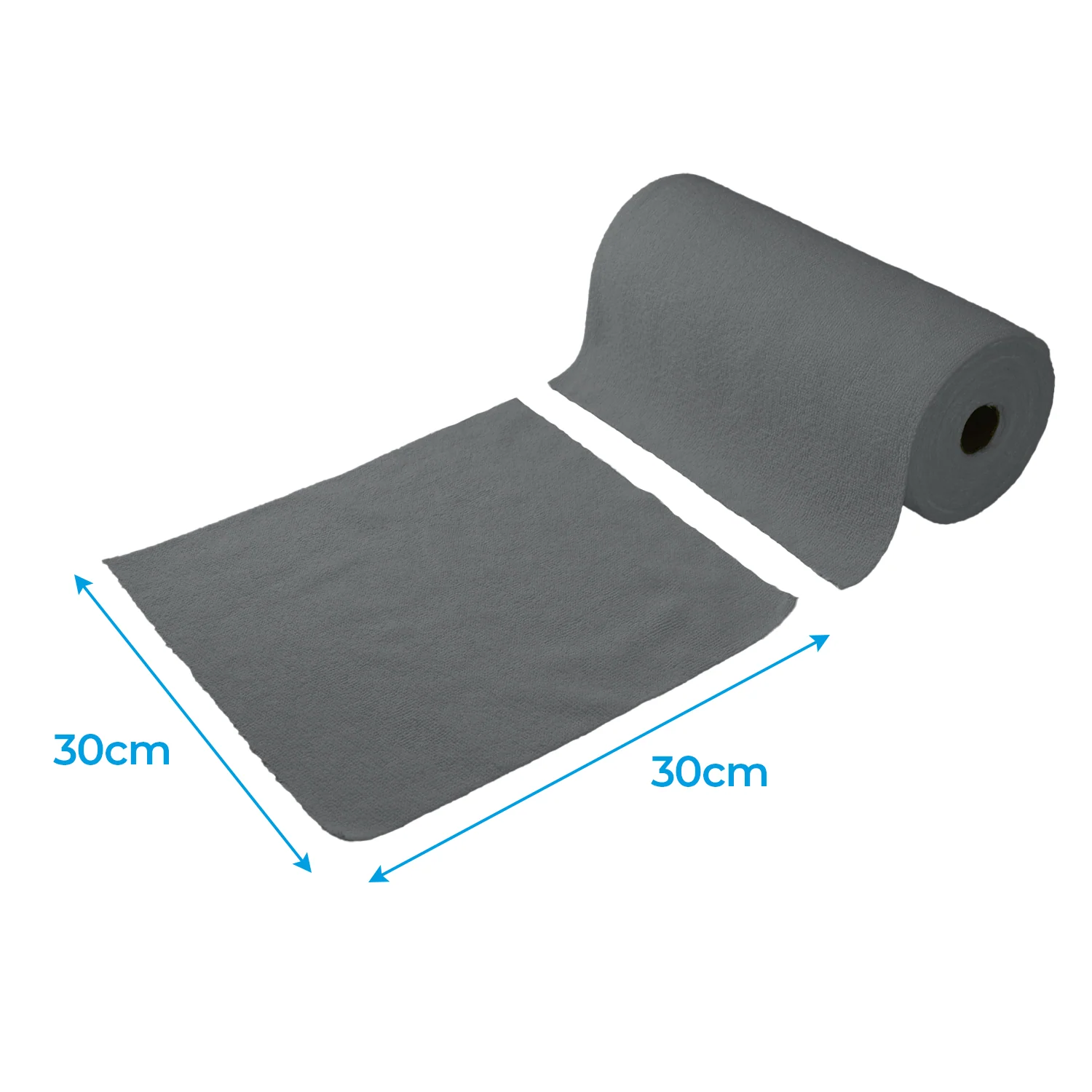 Simply - Roll of 50 Microfibre Cloths 30x30 - Image 3