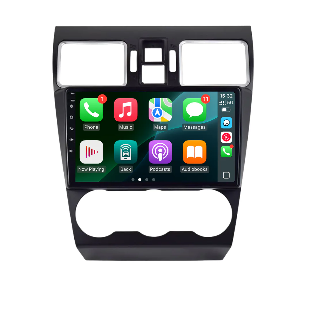 Subaru Forester 4 SJ Impreza XV WRX Apple Carplay / Android Auto 9" Stereo Upgrade RHD 2015-2019