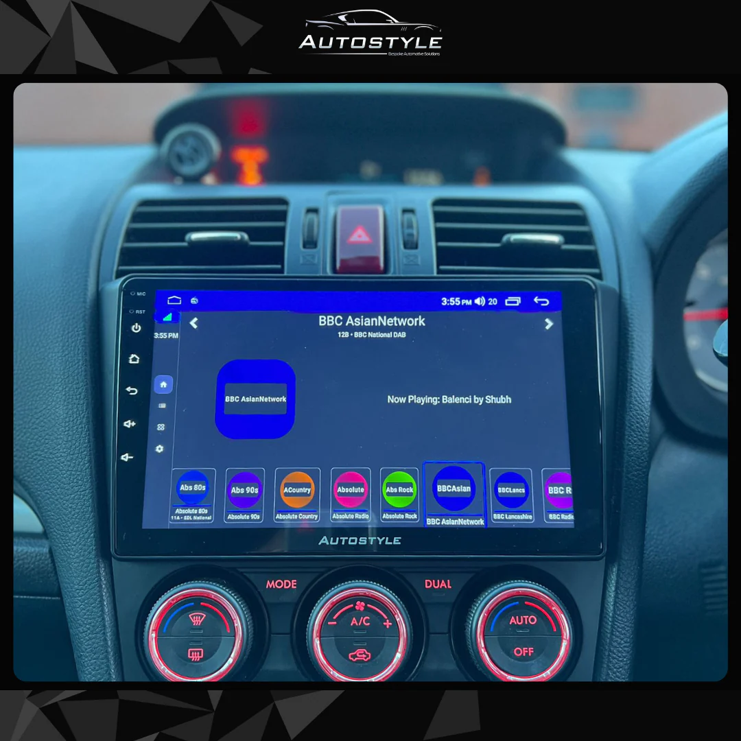 Subaru Forester 4 SJ Impreza XV WRX Apple Carplay / Android Auto 9" Stereo Upgrade RHD 2012-15 - Image 3