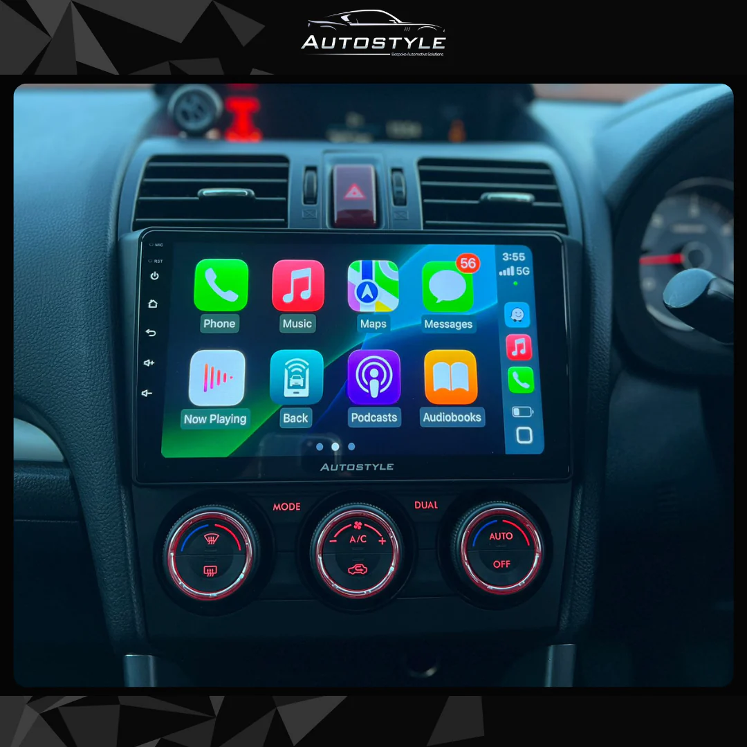 Subaru Forester 4 SJ Impreza XV WRX Apple Carplay / Android Auto 9" Stereo Upgrade RHD 2012-15 - Image 5