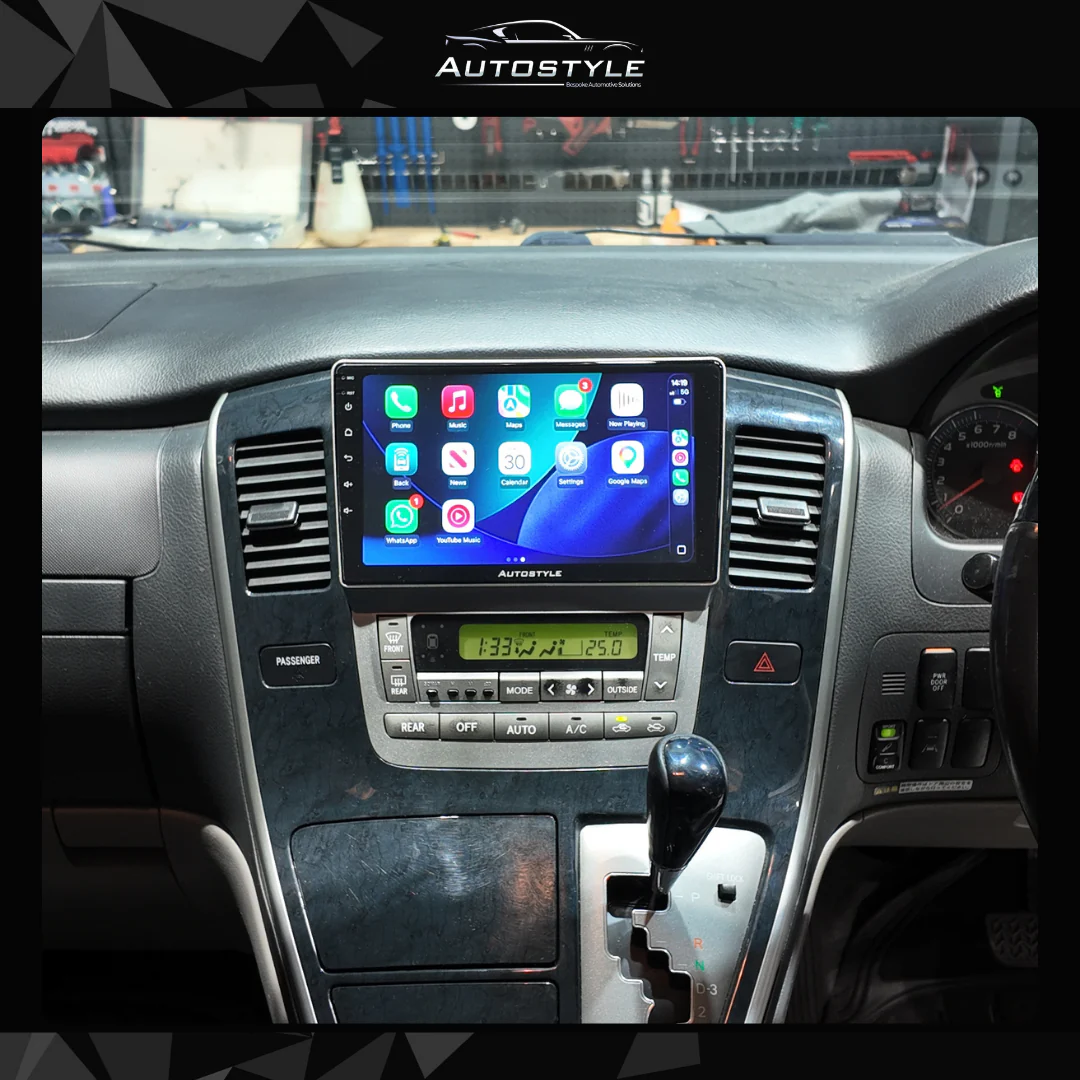 Toyota Alphard 1 AH10 Apple Carplay / Android Auto 9" Stereo Upgrade 2002-2005 - Image 2
