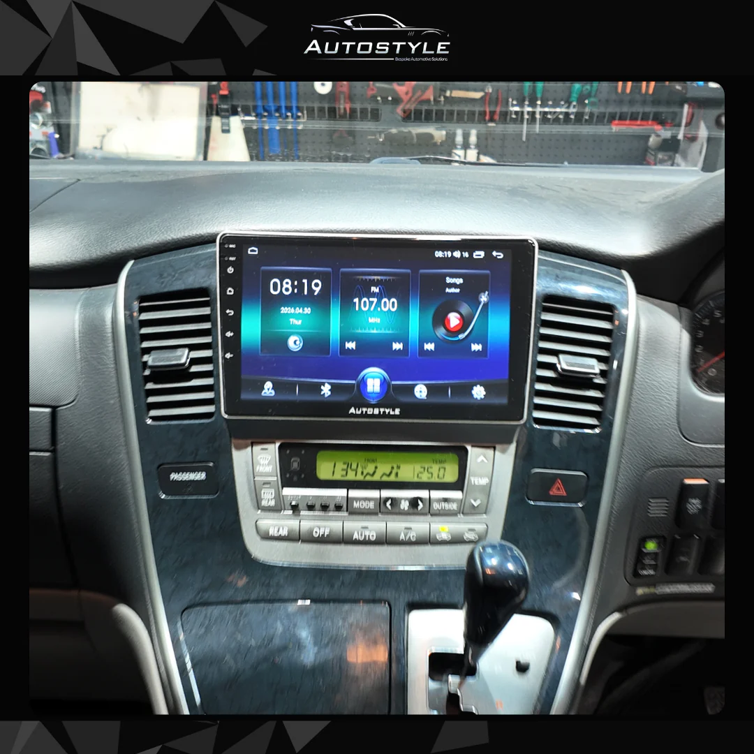 Toyota Alphard 1 AH10 Apple Carplay / Android Auto 9" Stereo Upgrade 2002-2005 - Image 3