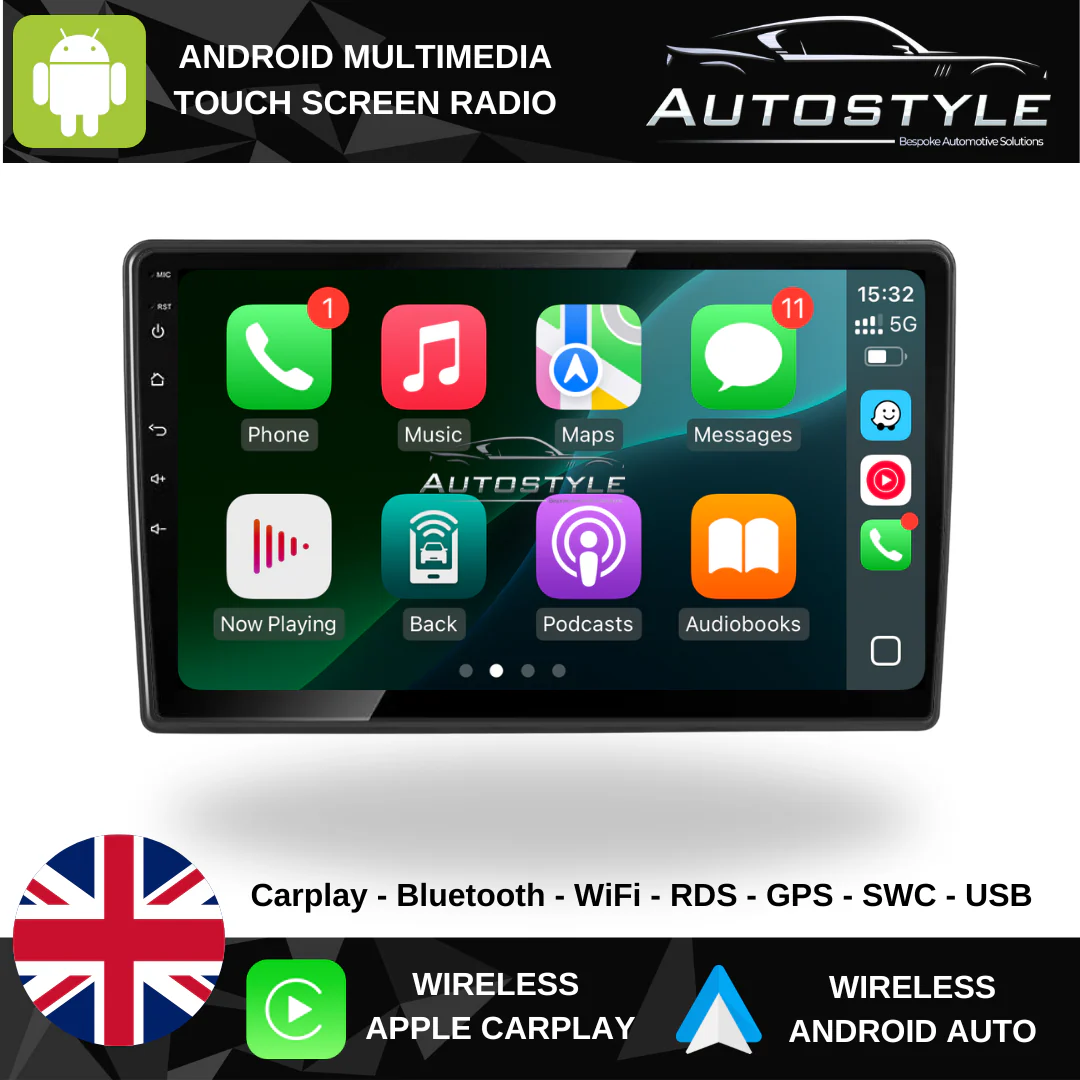 Toyota Auris Apple Carplay / Android Auto 10" Stereo Upgrade (2012-2015) - Image 2