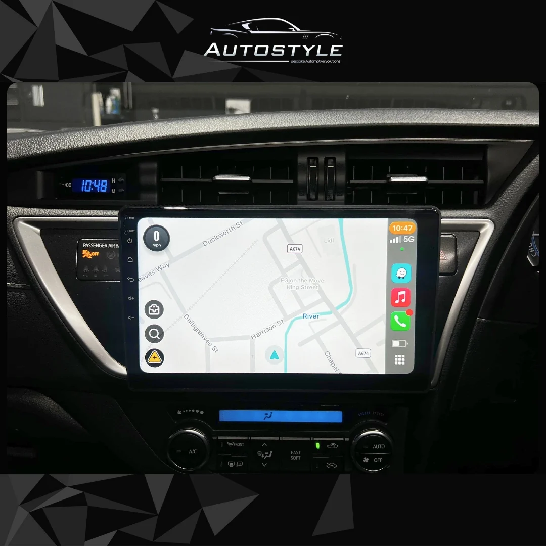 Toyota Auris Apple Carplay / Android Auto 10" Stereo Upgrade (2012-2015) - Image 5