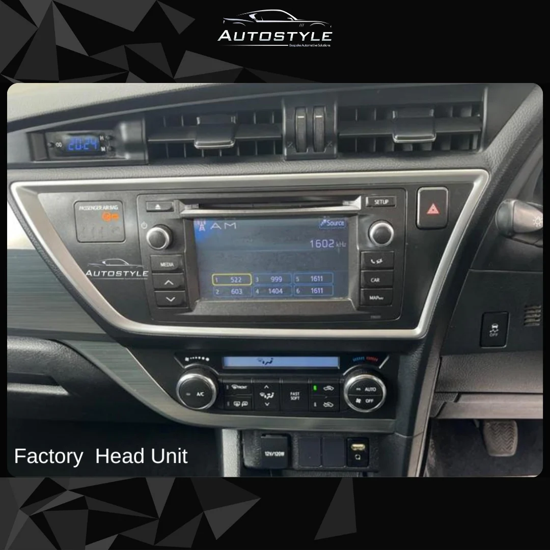 Toyota Auris Apple Carplay / Android Auto 10" Stereo Upgrade (2012-2015) - Image 7