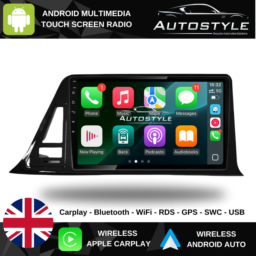 Toyota CHR Apple Carplay / Android Auto 9" Stereo Upgrade 2016-20 - Image 2