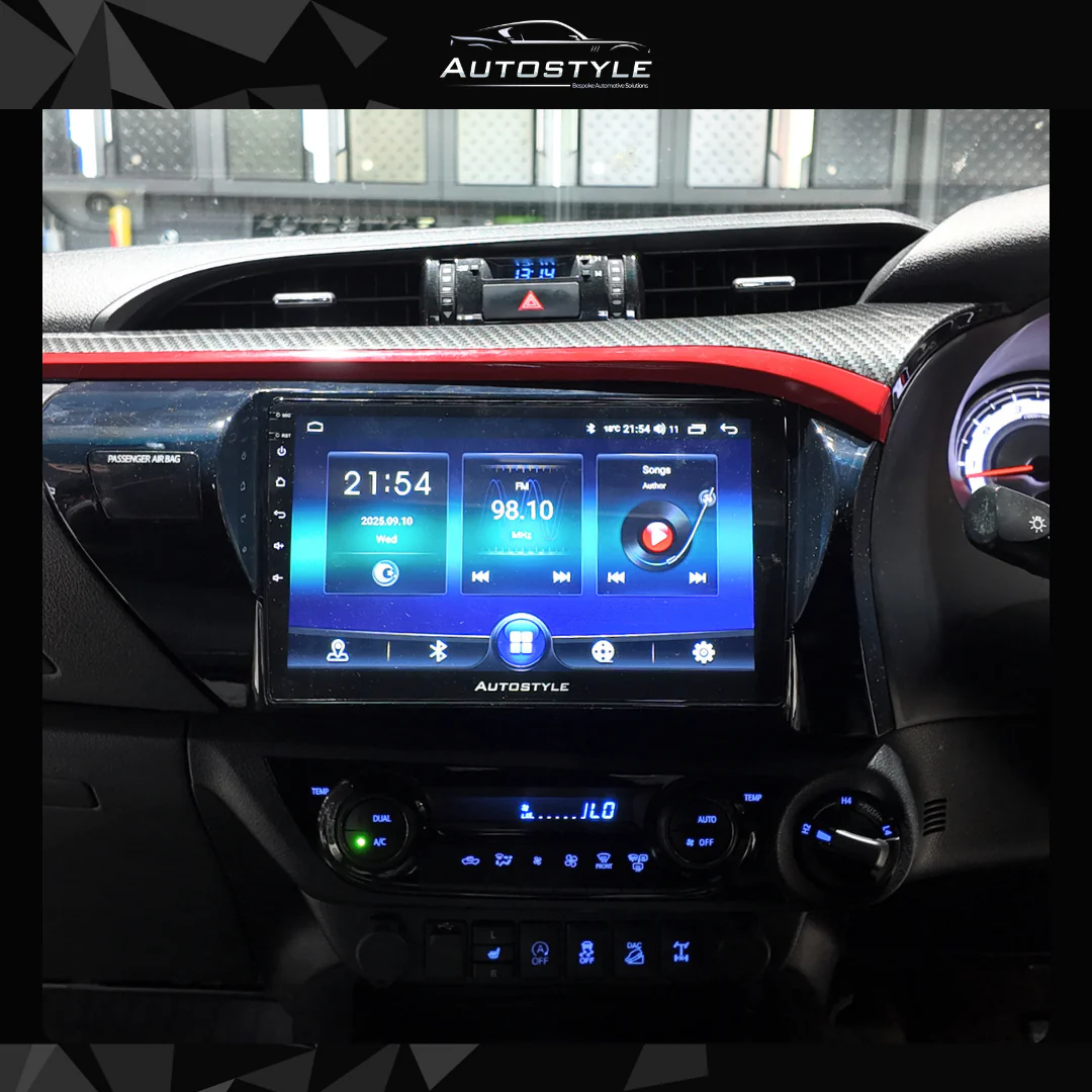 Toyota Hilux Apple Carplay / Android Auto 10" Stereo Upgrade - Image 4
