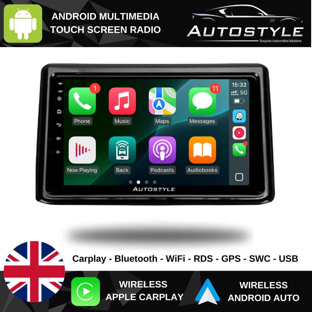Toyota Noah Voxy Esquire R80 Apple Carplay / Android Auto 9" Stereo Upgrade 2014-2020 - Image 3