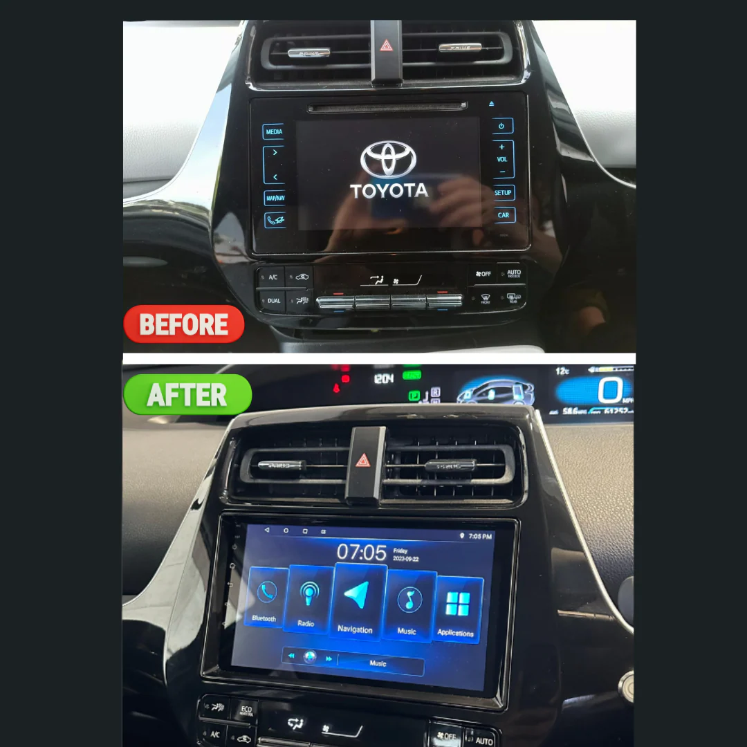 Toyota Prius Apple Carplay / Android Auto 9" Stereo Upgrade (2015- 2022) - Image 3