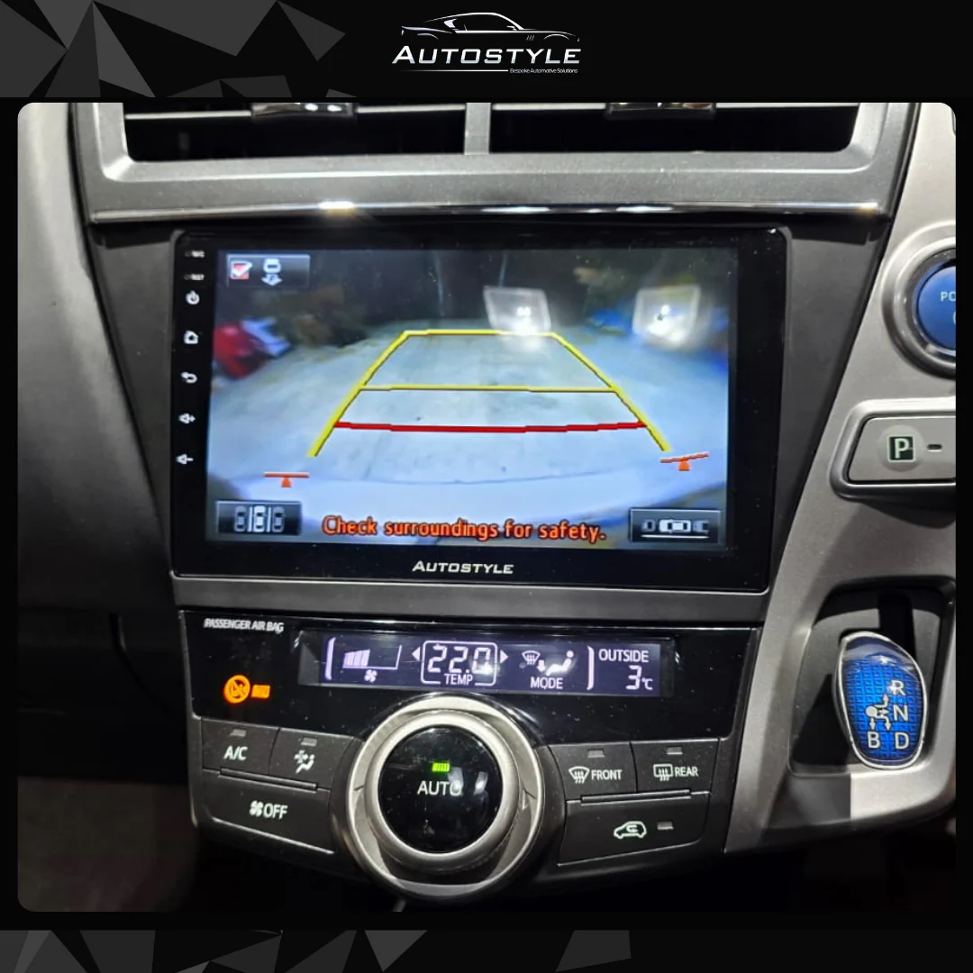 Toyota Prius Plus V Alpha Apple Carplay / Android Auto 9" Stereo Upgrade (2011- 2021) - Image 9