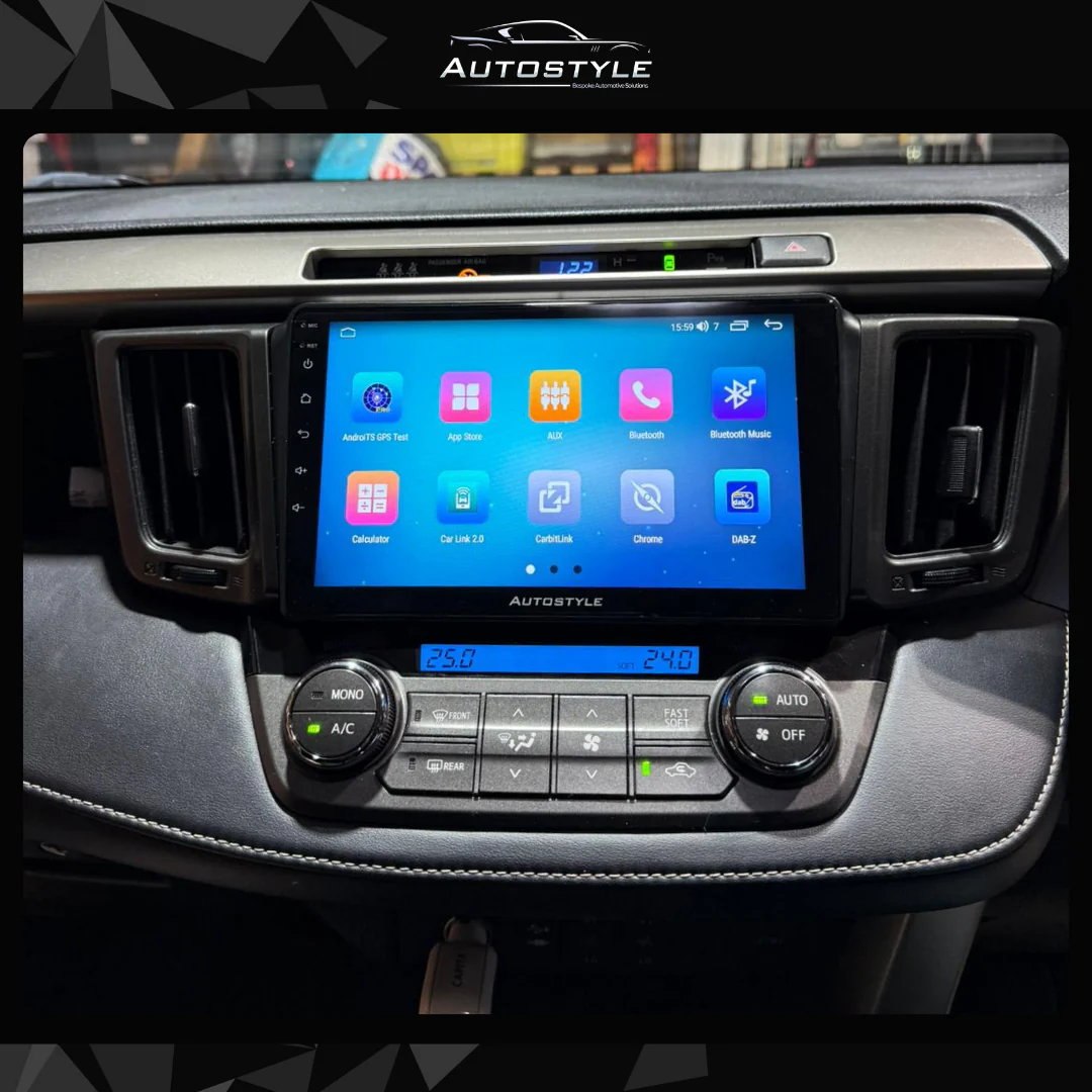 Toyota RAV4 XA40 XA50 Apple Carplay / Android Auto 9" Stereo Upgrade 2012-2018 - Image 4