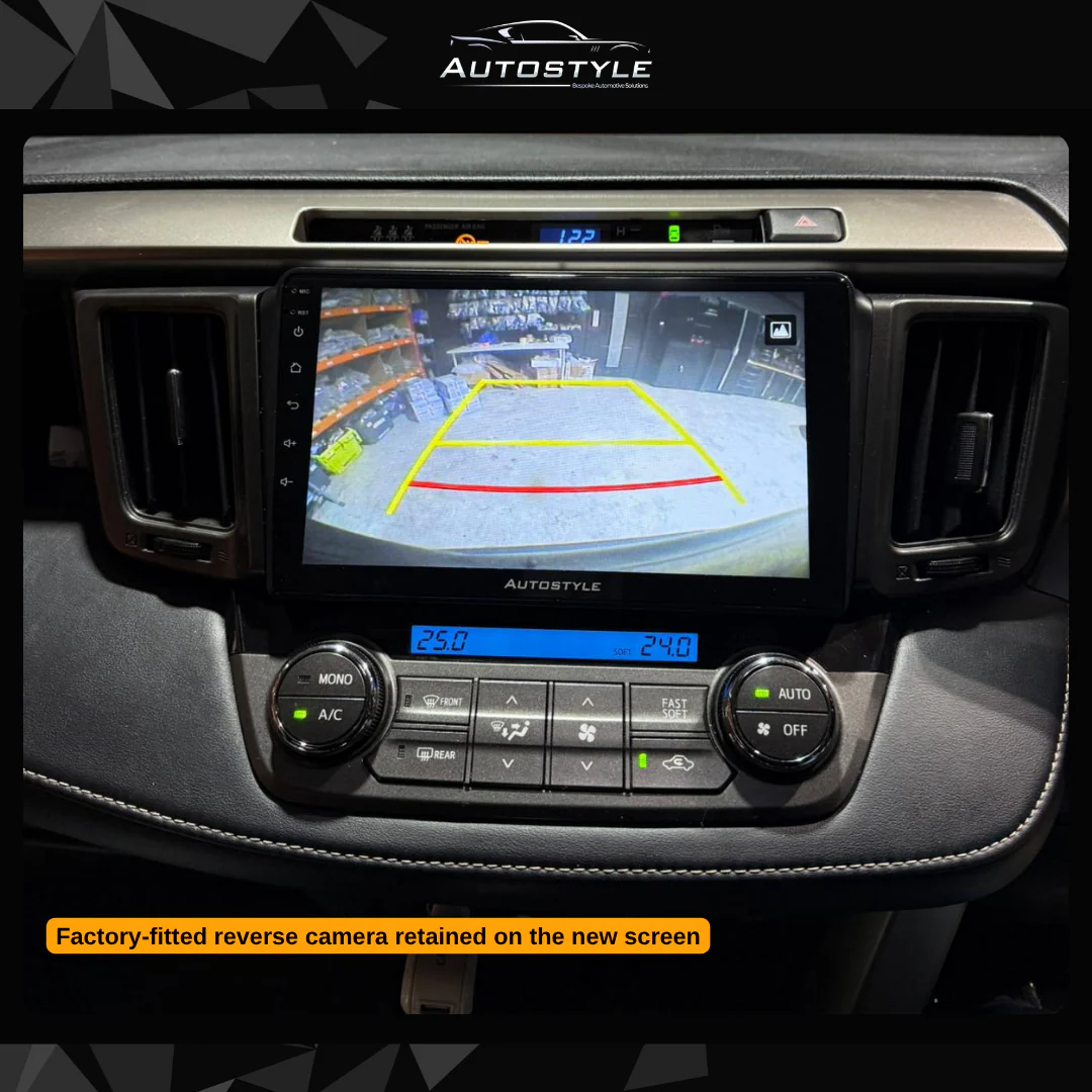 Toyota RAV4 XA40 XA50 Apple Carplay / Android Auto 9" Stereo Upgrade 2012-2018 - Image 5