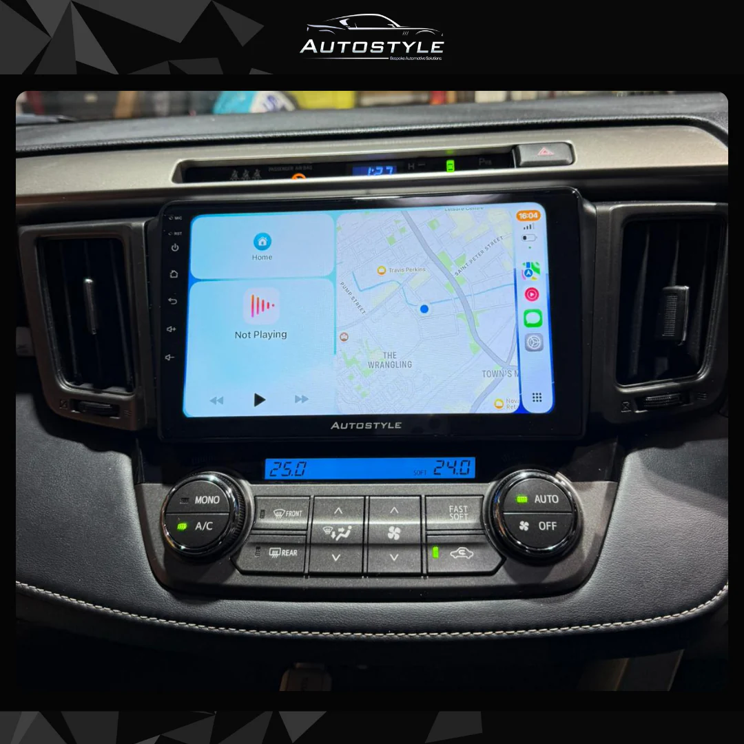 Toyota RAV4 XA40 XA50 Apple Carplay / Android Auto 9" Stereo Upgrade 2012-2018 - Image 8