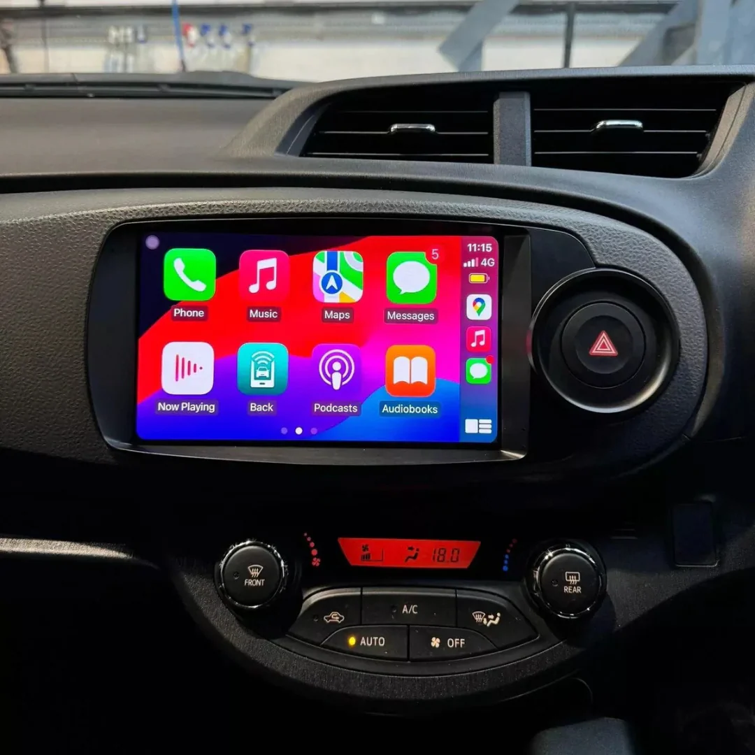 Toyota Yaris Vitz Apple Carplay / Android Auto 9" Stereo Upgrade - Image 2