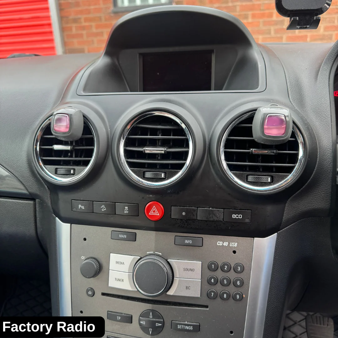 Vauxhall Antara Apple Carplay / Android Auto 9" Stereo Upgrade 2006-2017 - Image 4