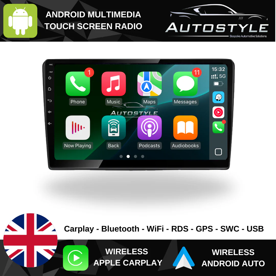 Vauxhall Astra/ Zafira Apple Carplay / Android Auto 9" Stereo Upgrade 2007 - Image 2