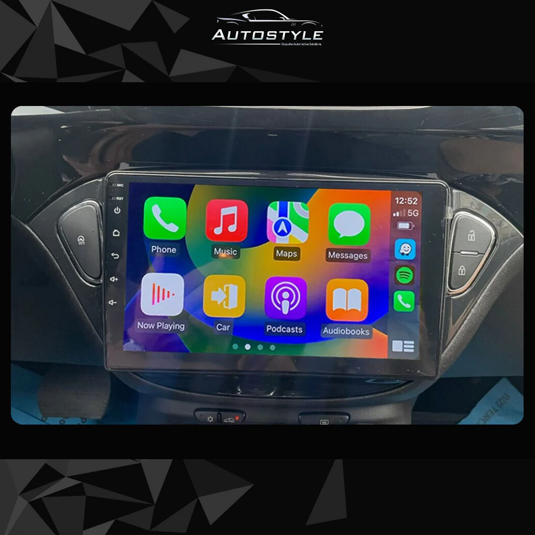 Vauxhall Corsa Apple Carplay / Android Auto 9" Stereo Upgrade 2014-2019 - Image 2