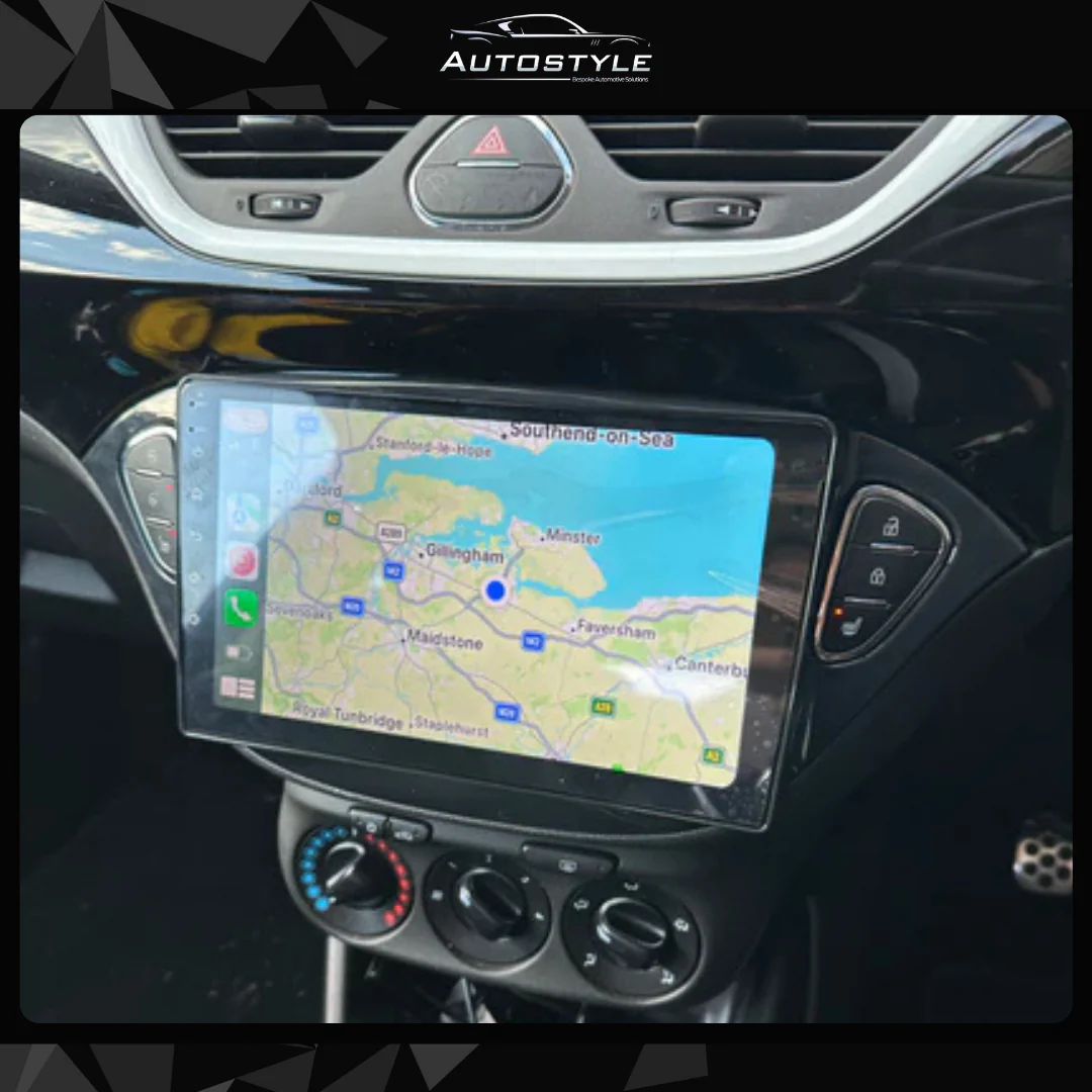 Vauxhall Corsa Apple Carplay / Android Auto 9" Stereo Upgrade 2014-2019 - Image 4