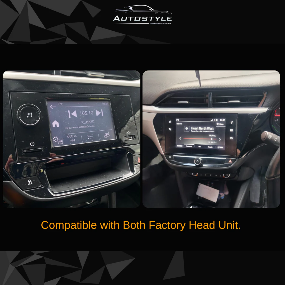 Vauxhall Corsa F / SE Apple Carplay / Android Auto 9" Stereo Upgrade 2019-2024 - Image 3