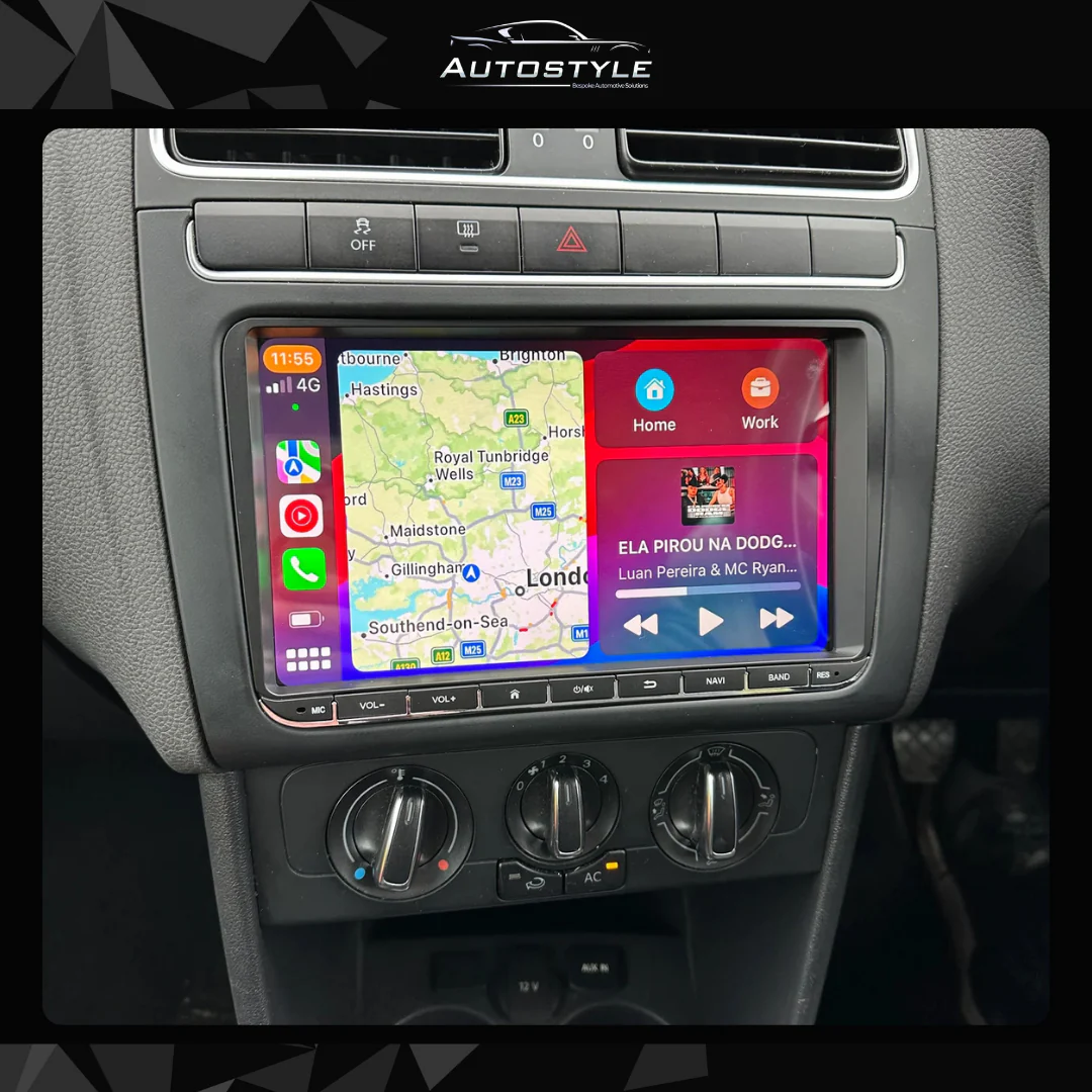 VW / Seat / Skoda UNIVERSAL Apple Carplay / Android Auto 9" Stereo Upgrade - Image 2