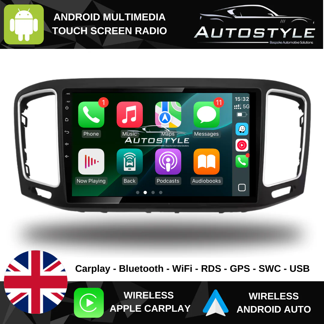 VW Sharan Apple Carplay / Android Auto 9" Stereo Upgrade - Image 2