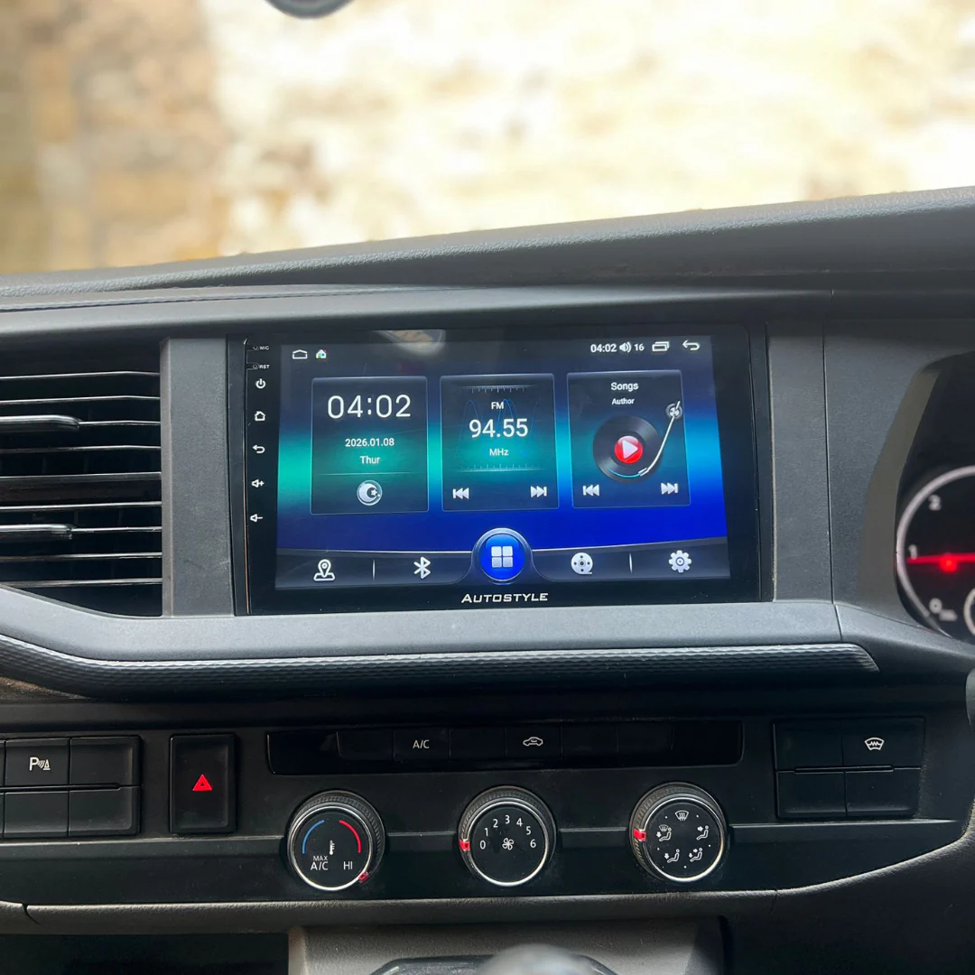 VW Transporter T6 Apple Carplay / Android Auto 9" Stereo Upgrade - Image 2
