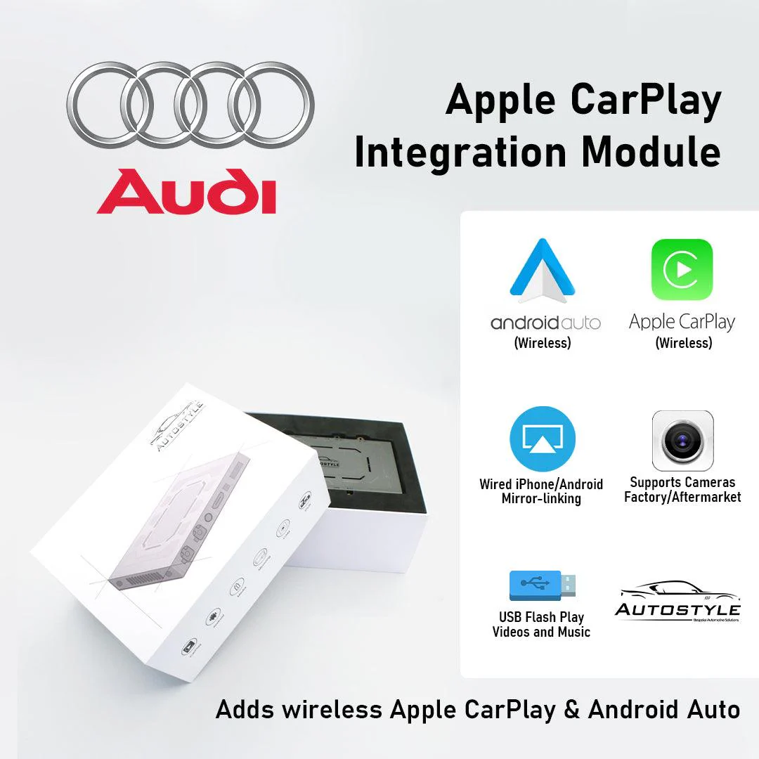 Wireless Apple CarPlay/Android Auto for Audi A6 A7 A8 with MIB2/MMI/RMC (2012-2017) - Image 2
