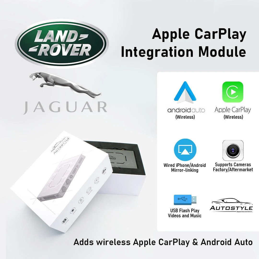 Wireless Apple CarPlay/Android Auto for Jaguar F-PACE with Harman Kardon (2012-2018) - Image 2
