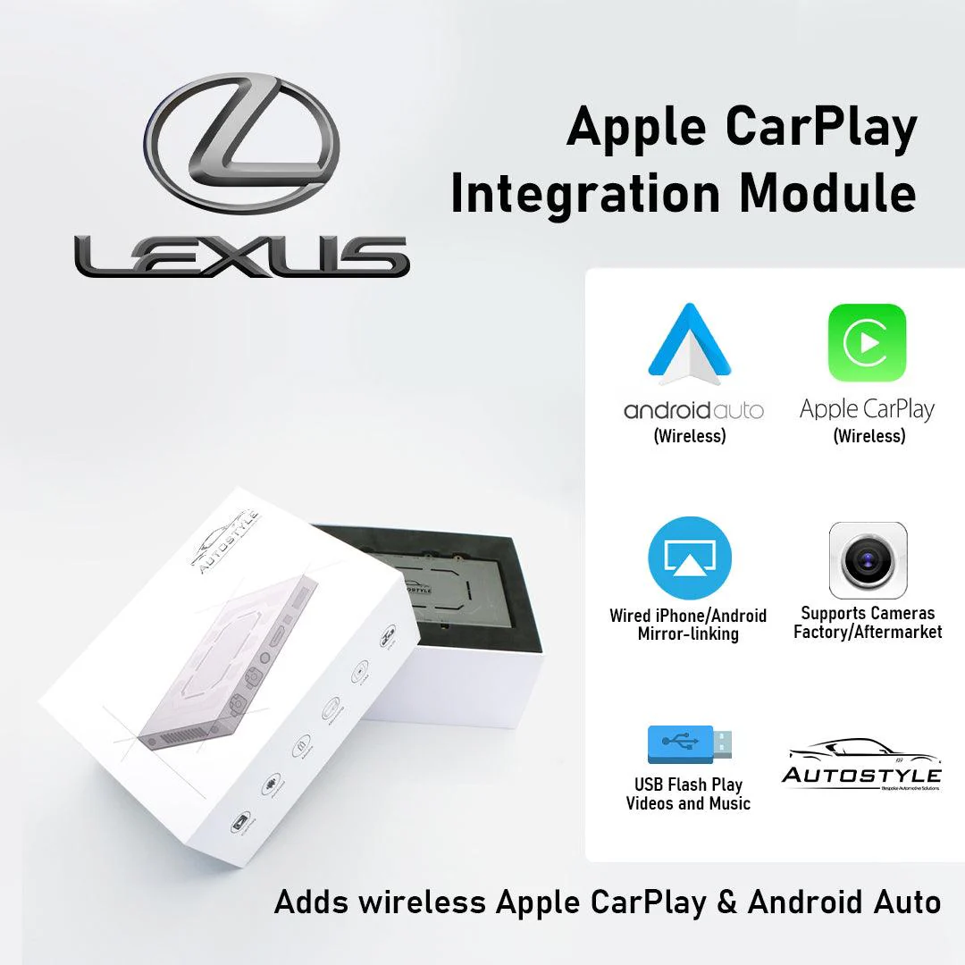 Wireless Apple CarPlay/Android Auto for Lexus ES (2018-2020) - Image 2