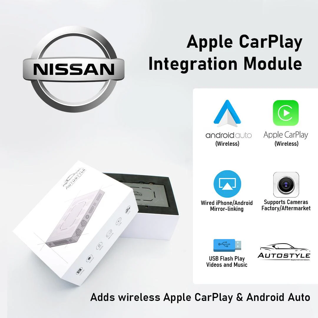 Wireless Apple CarPlay/Android Auto for Nissan Patrol (2018-2020) - Image 2