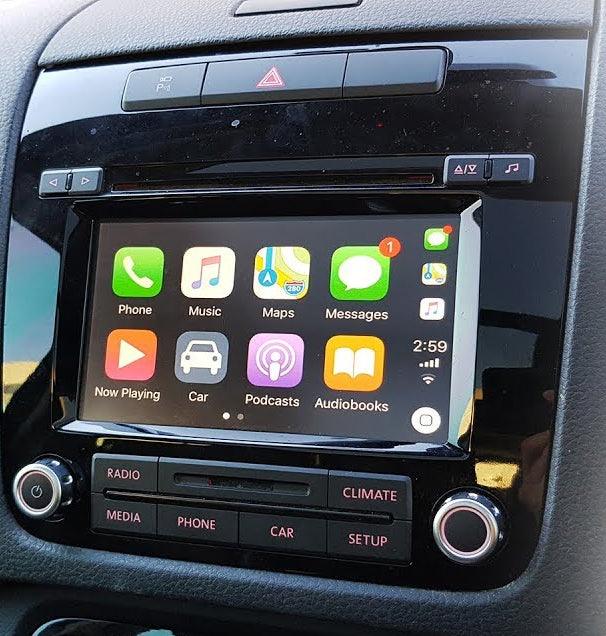 Wireless Apple CarPlay/Android Auto for Volkswagen Touareg with 6.5" Screen (2010-2017)